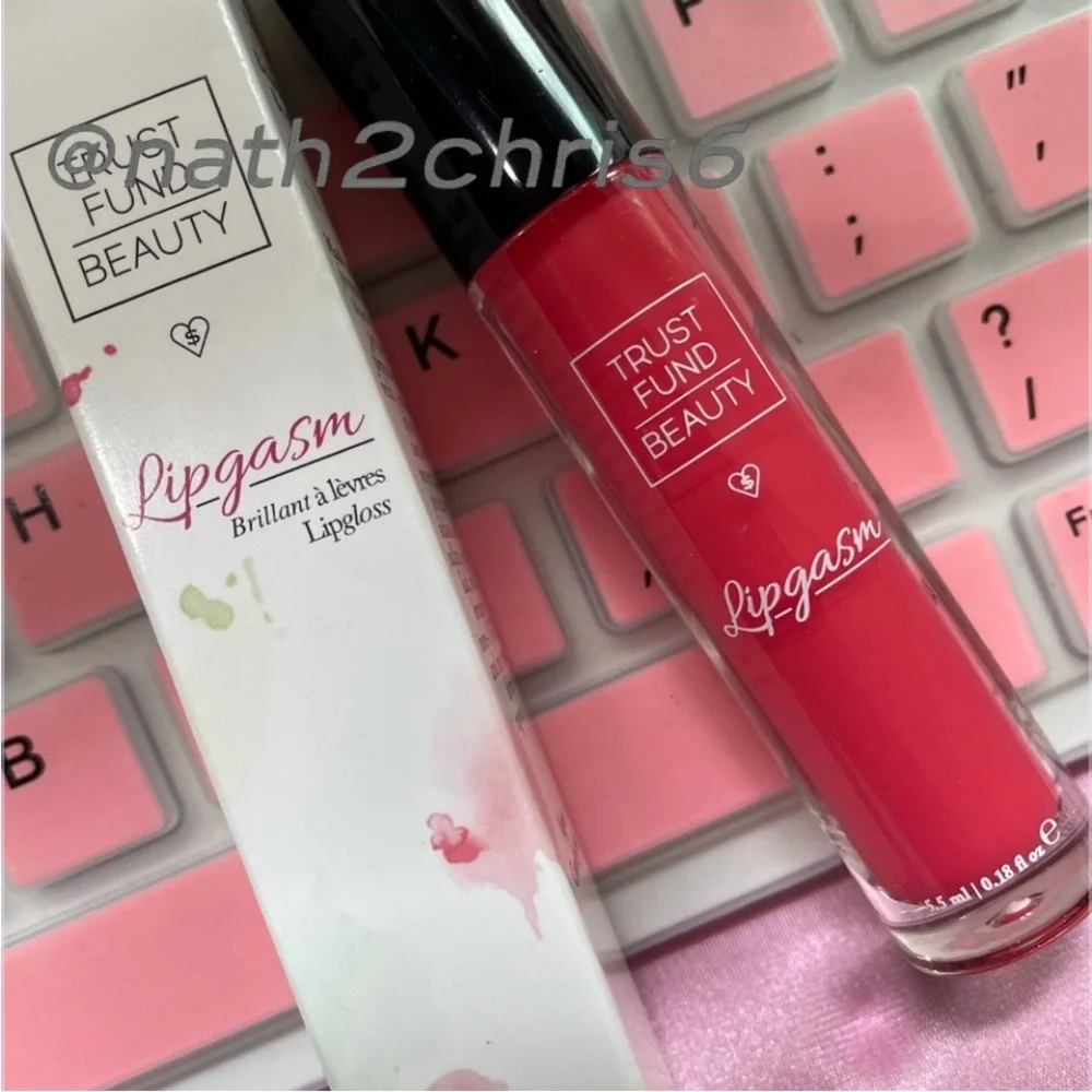 Trust Fund Beauty Lipgasm Lipgloss new